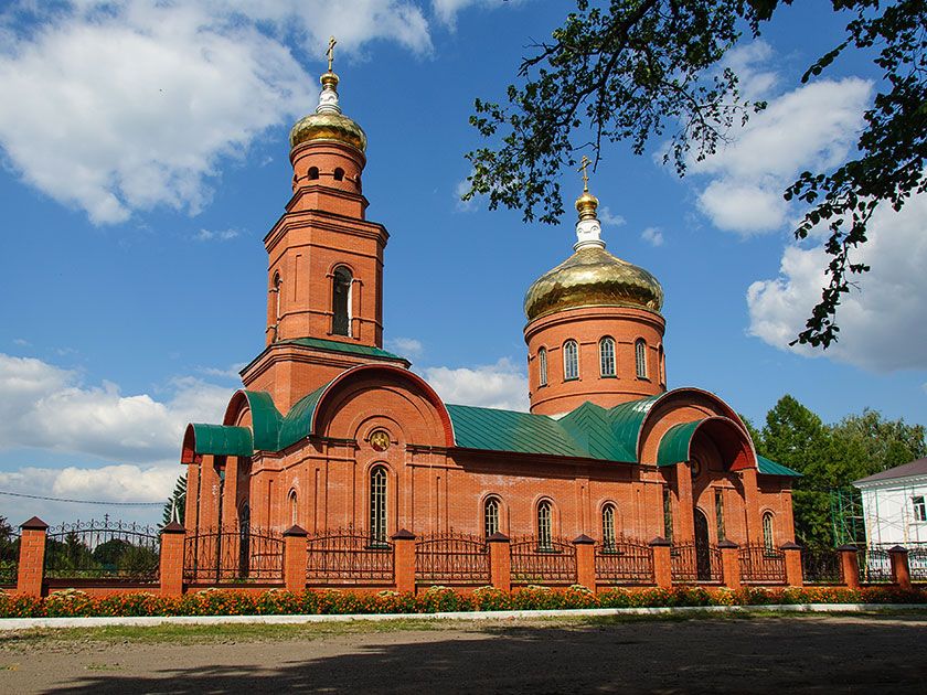 Церковь Михаила Архангела, Староюрьево (Староюрьевский район, Тамбовская область). фасады