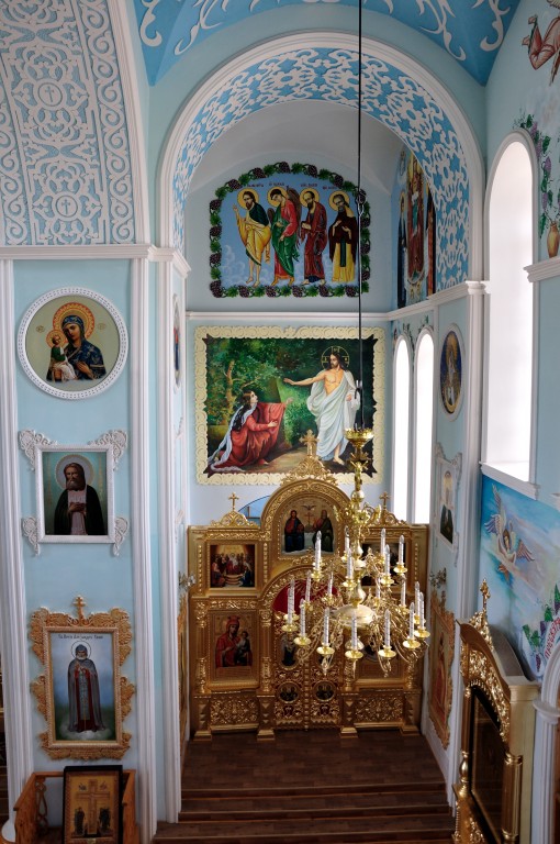 Покровский Эннатский мужской монастырь. Собор Покрова Пресвятой Богородицы, Новомихайловка (Фёдоровский район, Республика Башкортостан). интерьер и убранство