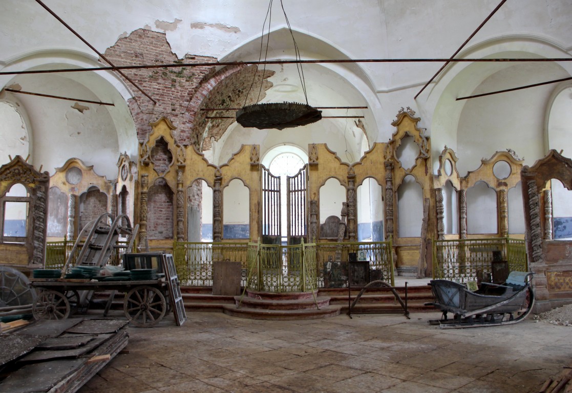 Церковь Прокопия Устюжского, Прокопьевское (Шабалинский район, Кировская область). интерьер и убранство