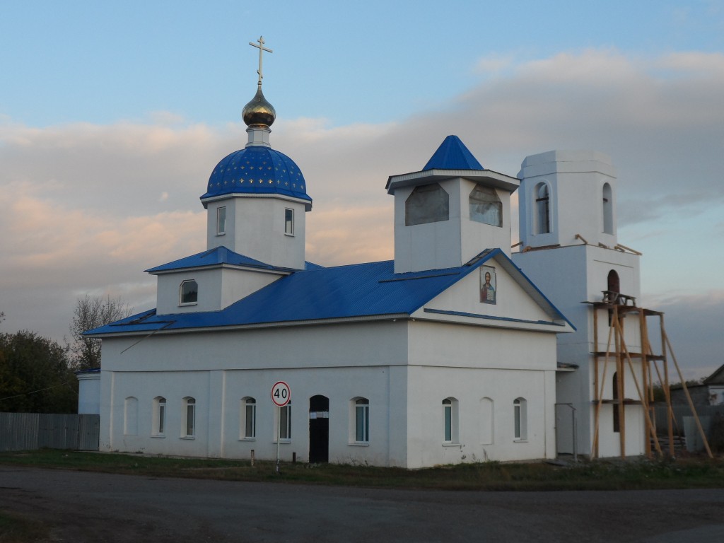 Церковь Покрова Пресвятой Богородицы, Буланово (Октябрьский район, Оренбургская область). фасады