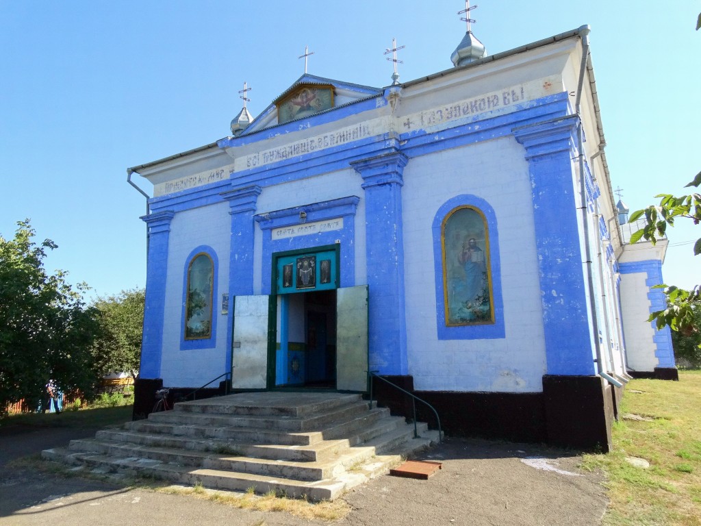 Песчаный Брод. Церковь Покрова Пресвятой Богородицы. архитектурные детали