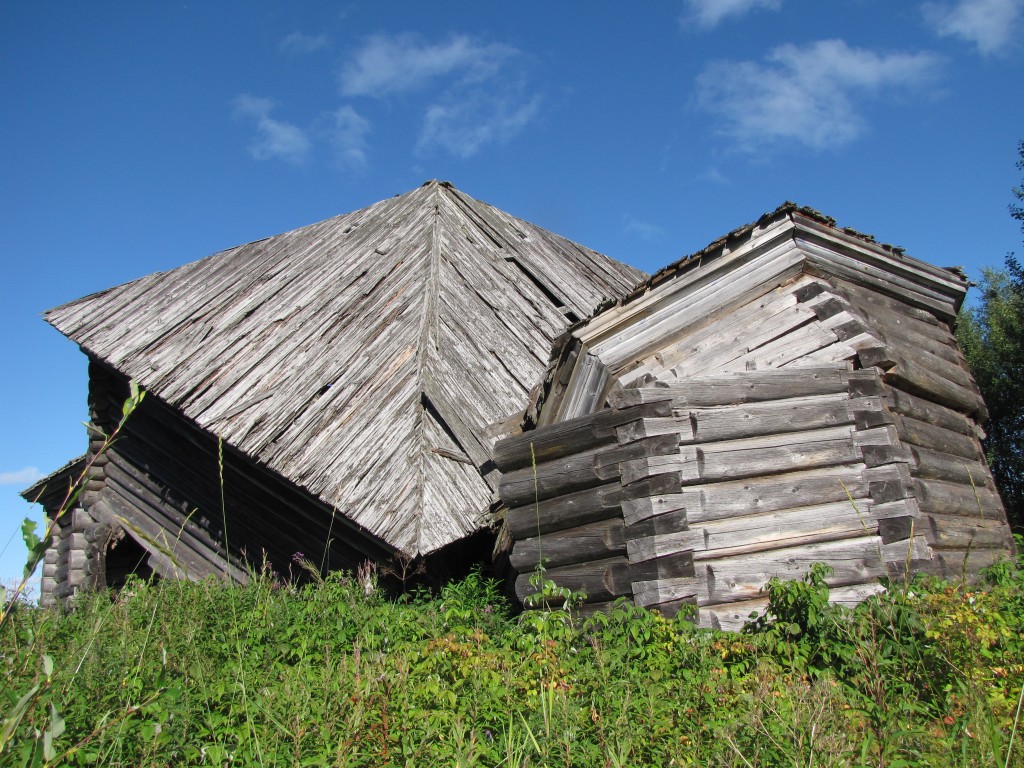 Янгоры, урочище. Церковь Николая Чудотворца. фасады, Юго-восточная часть