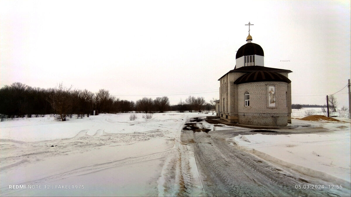 Крутогорье. Церковь Богоявления Господня. фасады