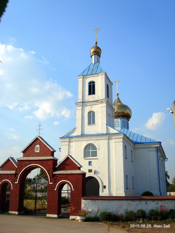 Лужки. Церковь Рождества Пресвятой Богородицы. фасады, Общий вид