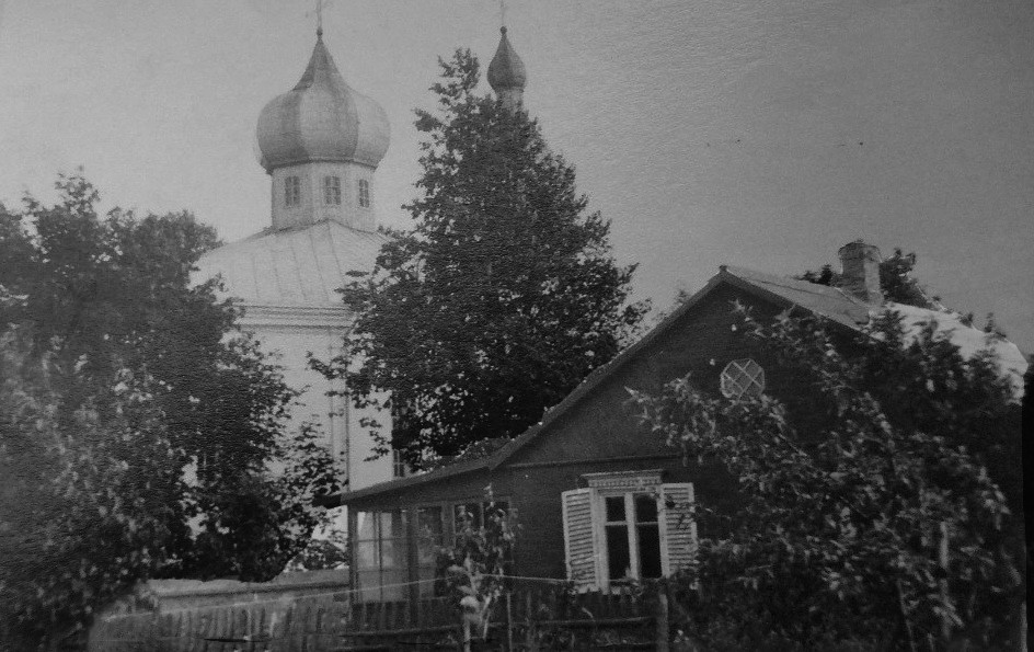 Лужки. Церковь Рождества Пресвятой Богородицы. архивная фотография, Фото 1910-х годов из приходского архива