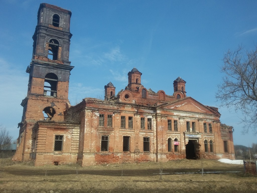 Дуброво. Церковь Георгия Победоносца. фасады