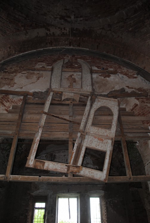 Церковь Георгия Победоносца, Дуброво (Оханский район, Пермский край). интерьер и убранство