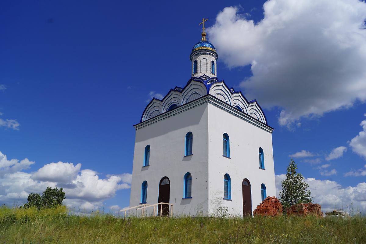 фасады. Часовня Воздвижения Креста Господня, Дубровка (Шарлыкский район, Оренбургская область)