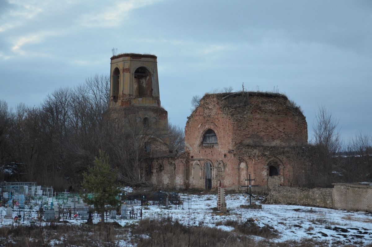 Церковь Казанской иконы Божией Матери, Пеньшино (Верховский район, Орловская область). фасады