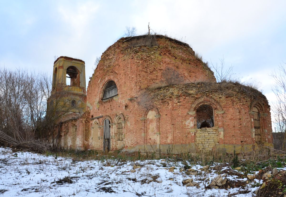 Церковь Казанской иконы Божией Матери, Пеньшино (Верховский район, Орловская область). фасады