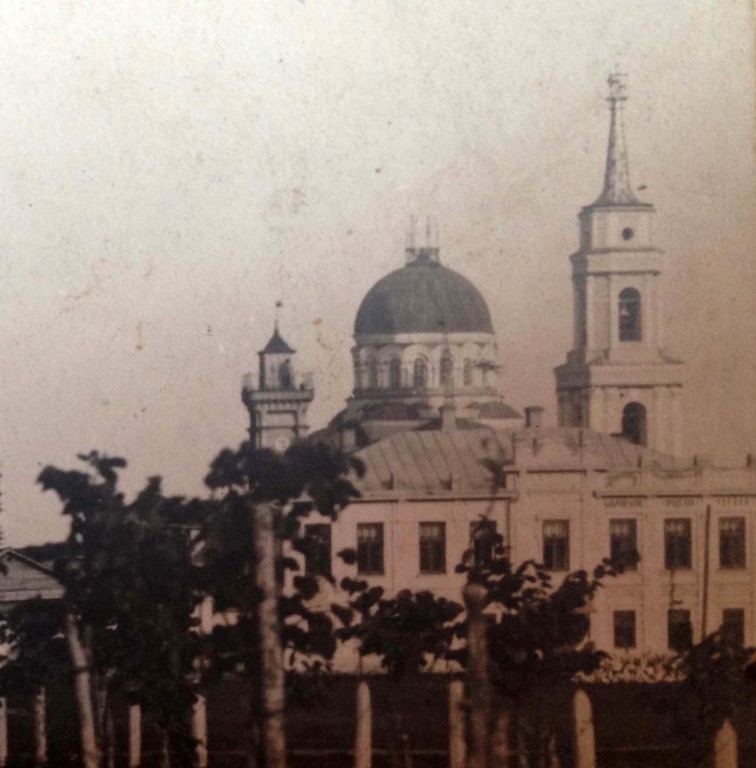 Церковь Троицы Живоначальной, Бобров (Бобровский район, Воронежская область). архивная фотография, Частная коллекция. Фото 1910-х годов