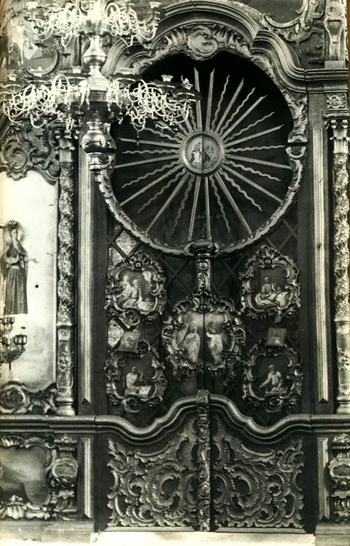 Нижний Тагил. Собор Входа Господня в Иерусалим. архивная фотография, Царские врата Входо-Иерусалимской церкви