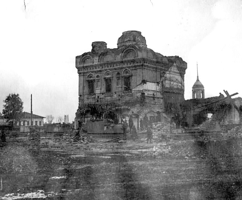 Муром. Церковь Казанской иконы Божией Матери. архивная фотография, Николо-Можайская церковь. В период разборки.