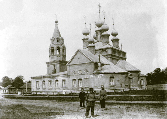 Церковь Казанской иконы Божией Матери, Муром (Муромский район и г. Муром, Владимирская область). архивная фотография, Казанская (Николо-Можайская) церковь. 1900-е гг. Фото П.И. Целебровского Фото сообщества 