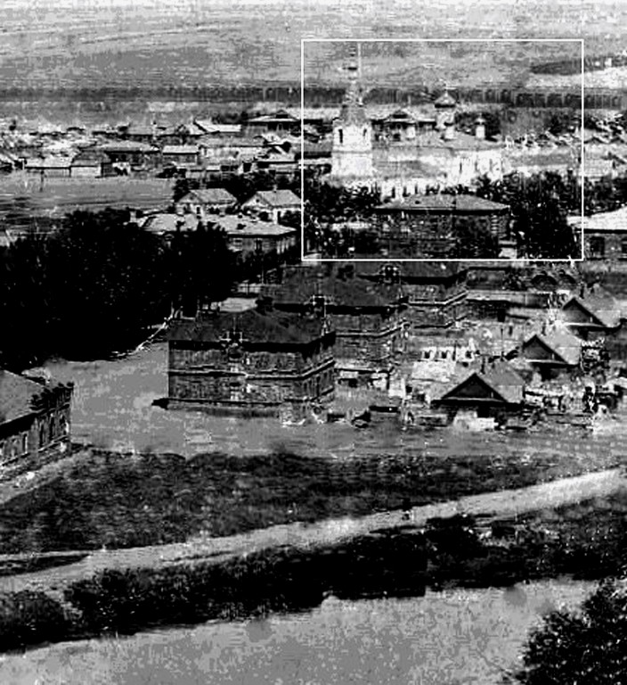 Красный Сулин. Церковь Александра Невского. архивная фотография, Фото с сайта Сулинского благочиния http://blagosulin.ru/содержание/библиотека/история/сулин-александро-невский-храм/