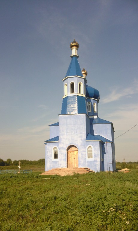 Церковь Смоленской иконы Божией Матери, Лаврово (Мордовский район, Тамбовская область). фасады, Главный вход, с южной стороны