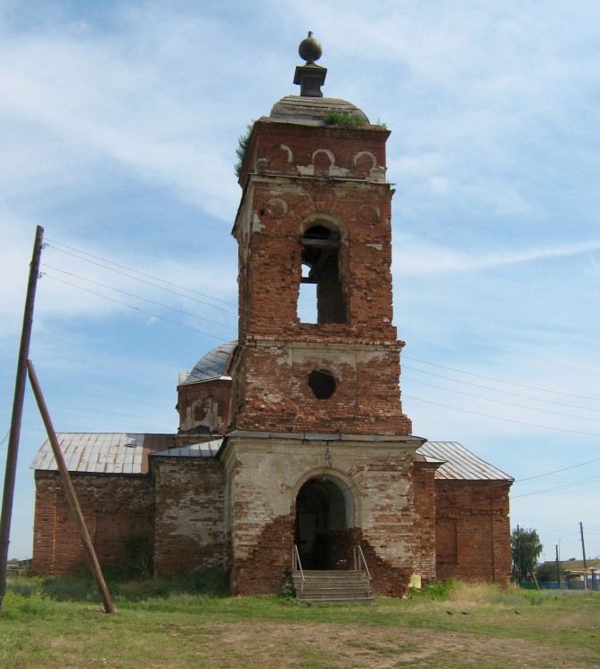 Липовка. Церковь Покрова Пресвятой Богородицы. фасады