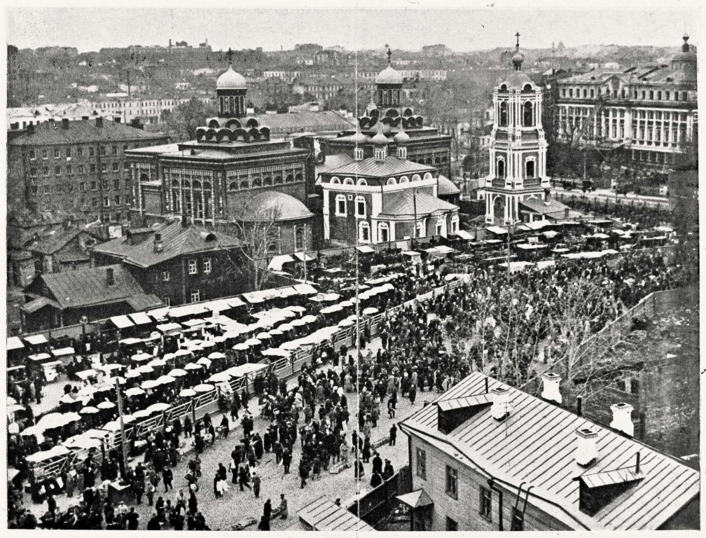 Мещанский. Церковь Николая Чудотворца, что в Драчах. архивная фотография, 1926 год с сайта http://www.retromap.ru/ после перестройки в начале века.