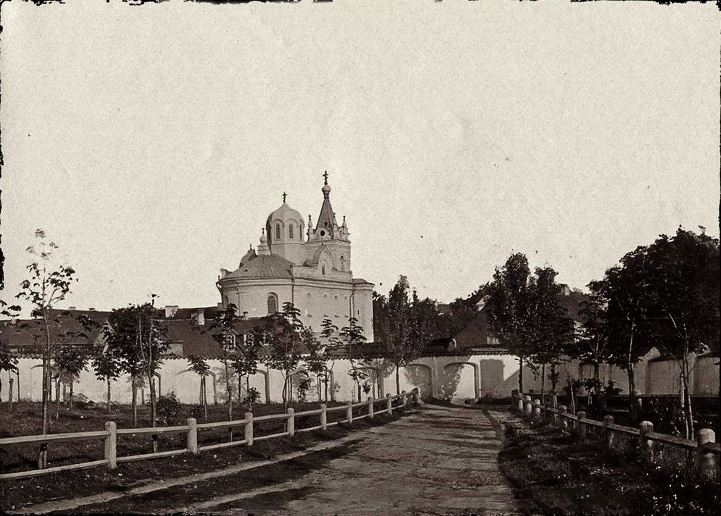 Борисоглебский монастырь, Гродно (Гродненский район, Беларусь, Гродненская область). архивная фотография, Частная коллекция. Фото 1900-х годов