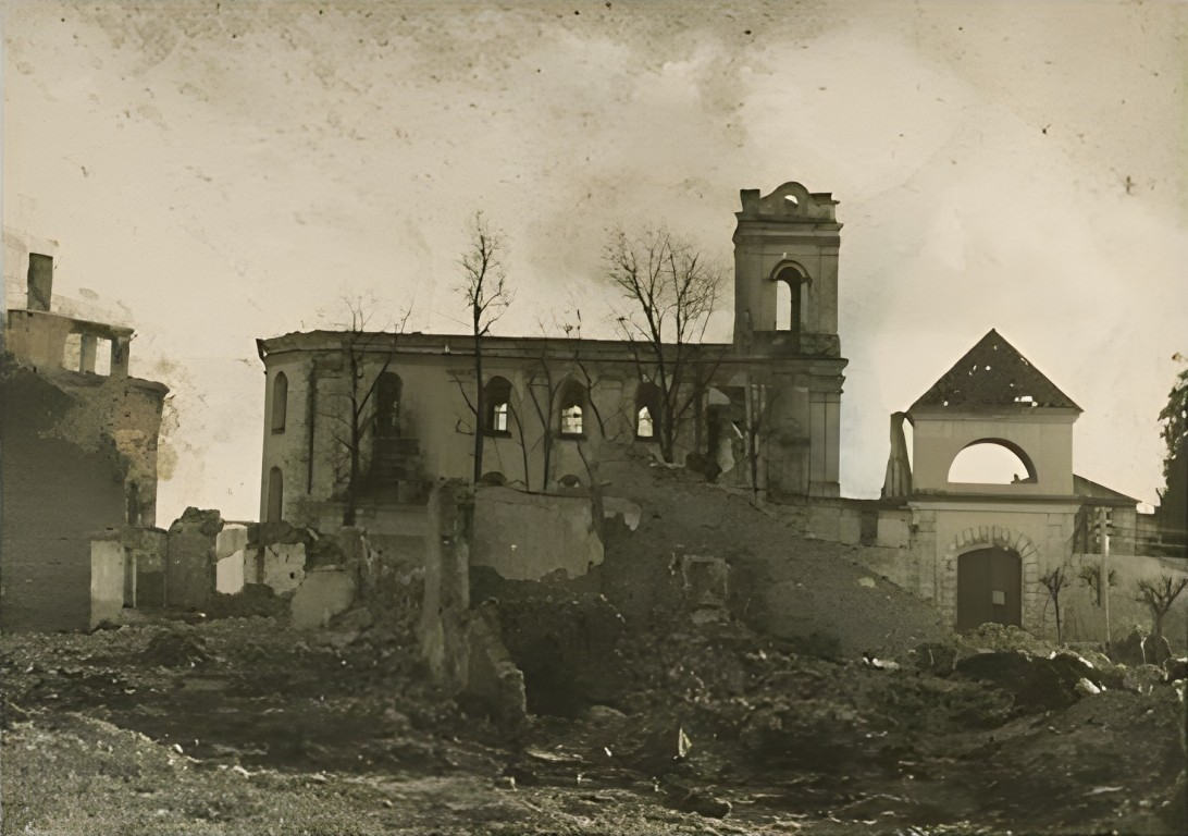 Гродно. Борисоглебский монастырь. архивная фотография, Фото 1941 г. с аукциона e-bay.de