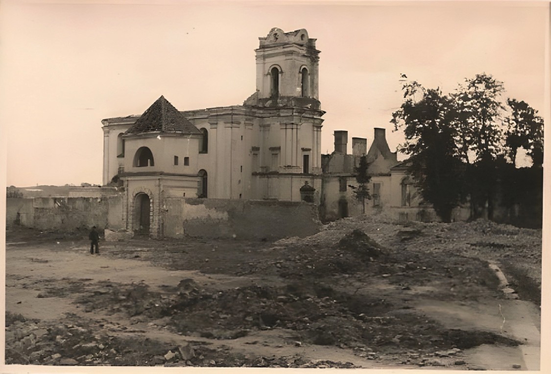 Гродно. Борисоглебский монастырь. архивная фотография, Фото 1944 г. с аукциона e-bay.de