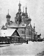 Церковь Грузинской иконы Божией Матери на подворье Красногорского Богородицкого мужского монастыря, Новая церковь в честь Грузинской иконы Божией Матери и святителя Николая на Большой Охте, вид с северо-востока<br>, Санкт-Петербург, Санкт-Петербург, г. Санкт-Петербург