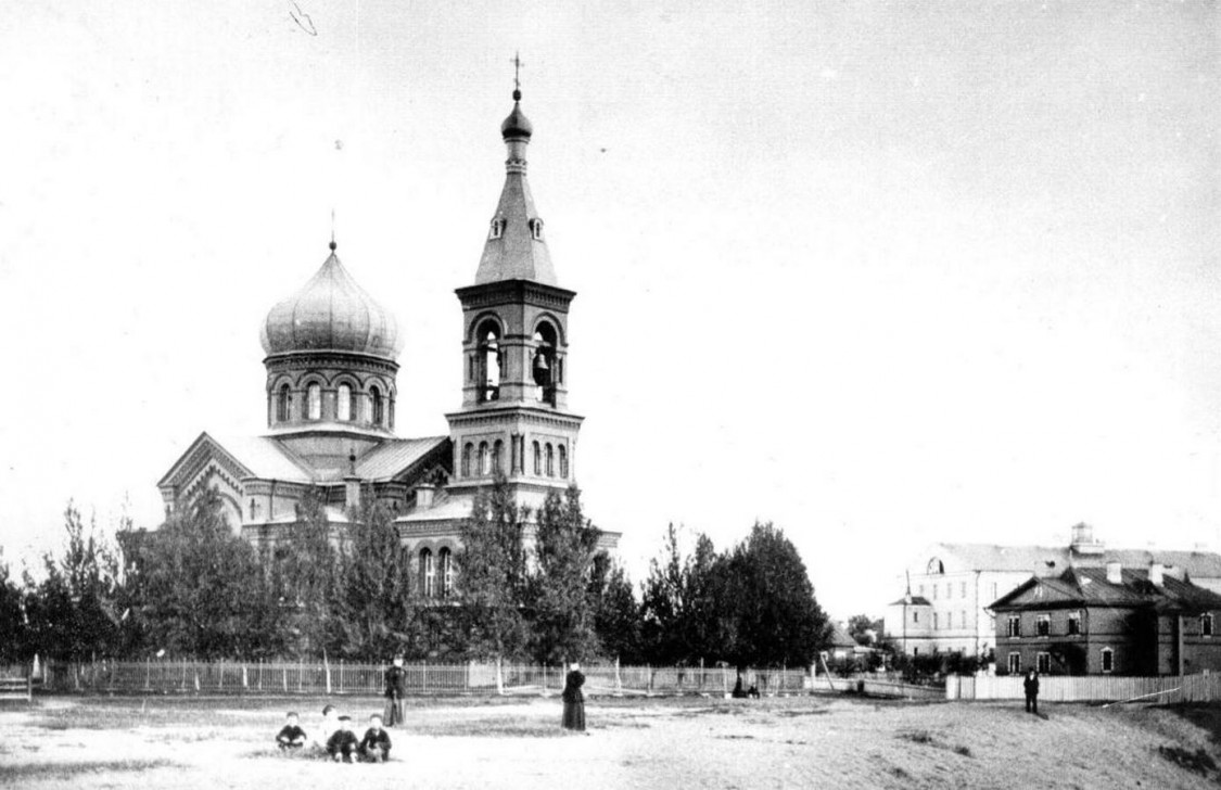 Собор Петра и Павла (старый), Сестрорецк (Санкт-Петербург, Курортный район, г. Санкт-Петербург). архивная фотография, Автор; Полонский 1900—1910 год с сайта https://pastvu.com/p/230667