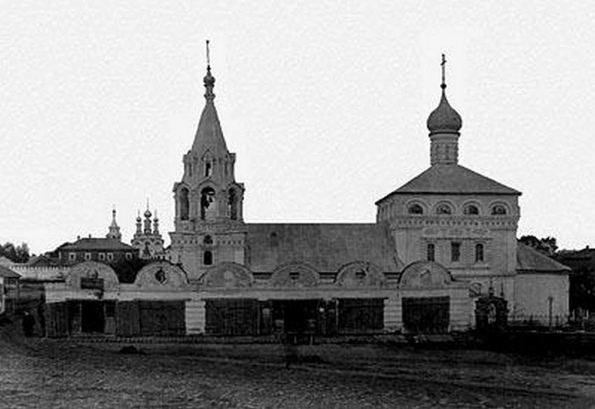 Церковь Николая Чудотворца, что в Зарядье, Муром (Муромский район и г. Муром, Владимирская область). архивная фотография, фото начало 20 века с http://photos.wikimapia.org/