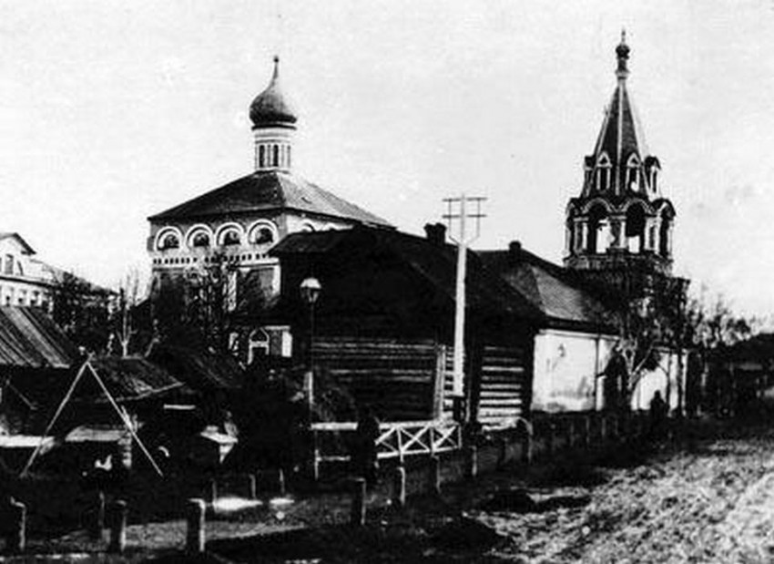 Церковь Николая Чудотворца, что в Зарядье, Муром (Муромский район и г. Муром, Владимирская область). архивная фотография, фото начало 20 века с http://photos.wikimapia.org/