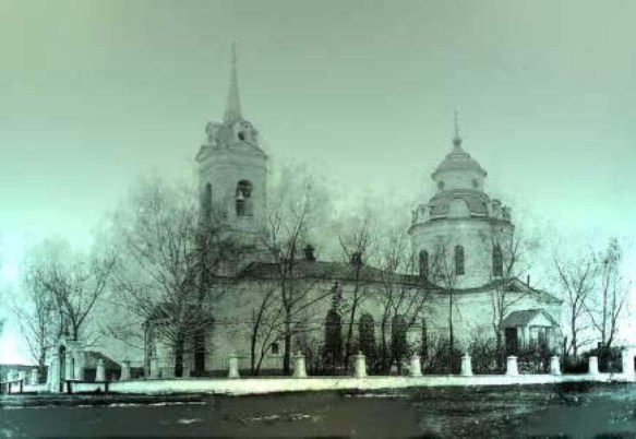 Церковь Илии Пророка (старая), Мысовые Челны (Набережные Челны, город, Республика Татарстан). архивная фотография, Фотография времен Российской империи