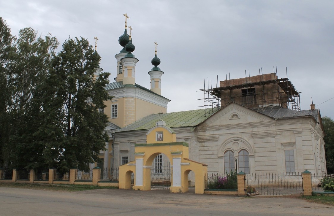 Церковь Преображения Господня, Николо-Шанга (Шарьинский район, Костромская область). фасады