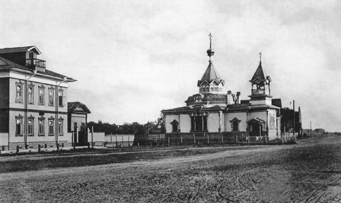 Архангельск. Церковь Иоанна Рыльского. архивная фотография, 1906 год с сайта http://www.pastar.ru/