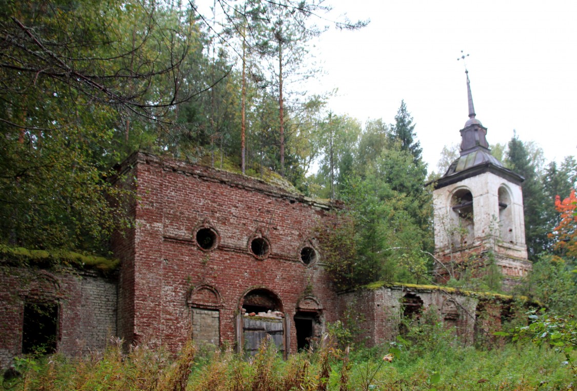 Турлиево, урочище. Церковь Николая Чудотворца. фасады