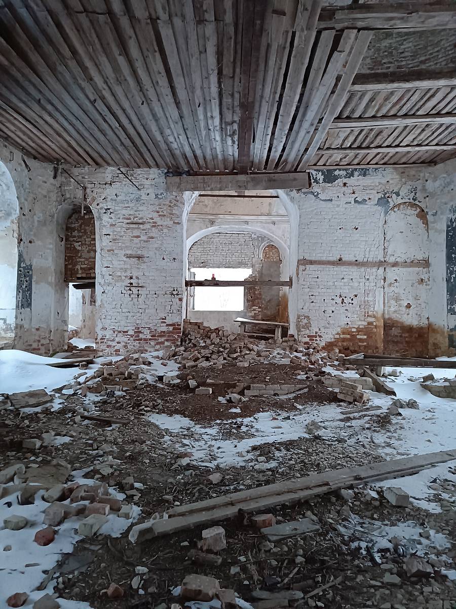 интерьер и убранство. Церковь Николая Чудотворца, Николо-Полома, село (Парфеньевский район, Костромская область)