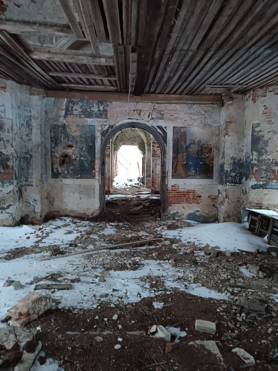 интерьер и убранство. Церковь Николая Чудотворца, Николо-Полома, село (Парфеньевский район, Костромская область)