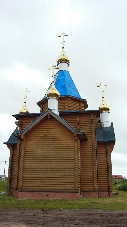 Церковь Ксении Петербургской, Раменские дворики (Рыбновский район, Рязанская область). фасады