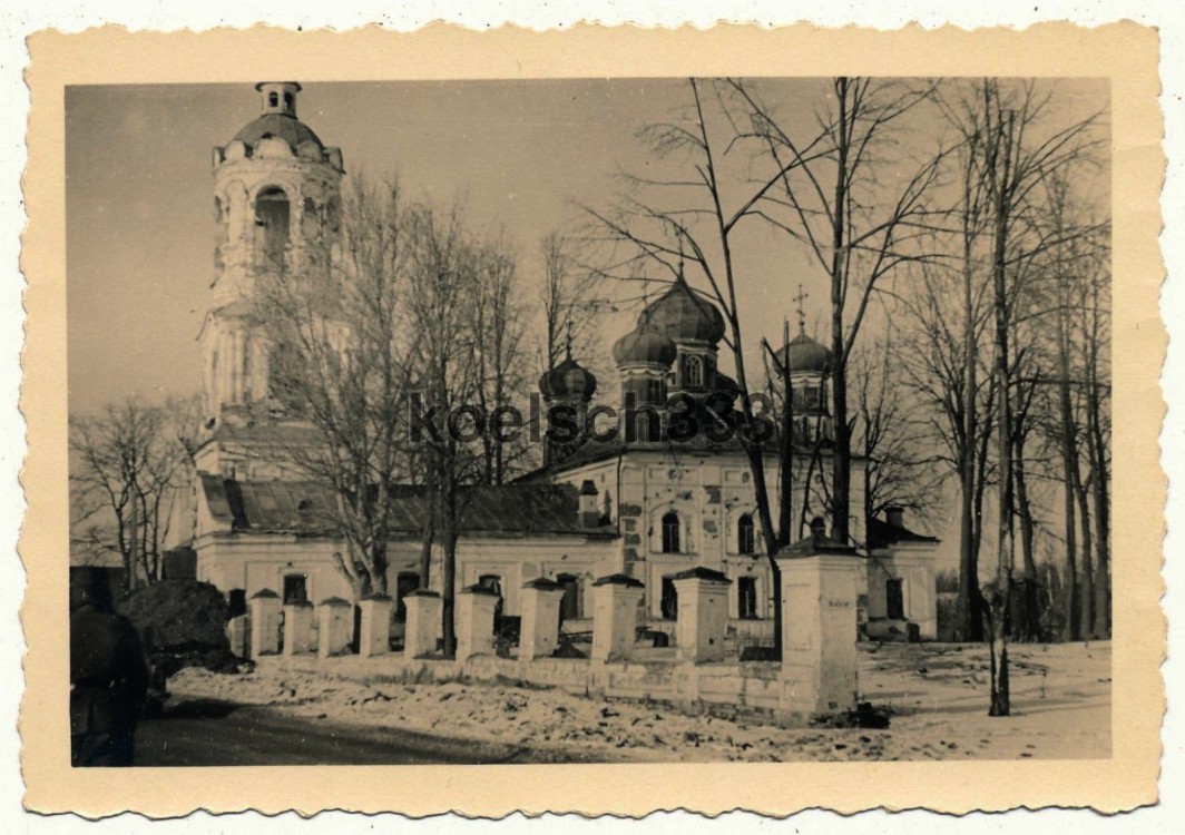 Церковь Димитрия Солунского, Старая Русса (Старорусский район, Новгородская область). архивная фотография, Фото 1941 г. с аукциона e-bay.de