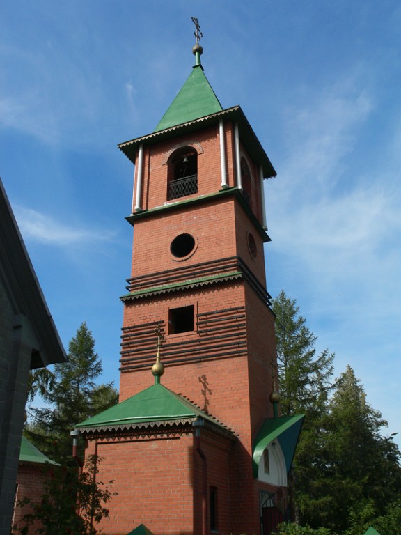 Церковь Сергия Радонежского, Томск (Томск, город, Томская область). архитектурные детали, Колокольня