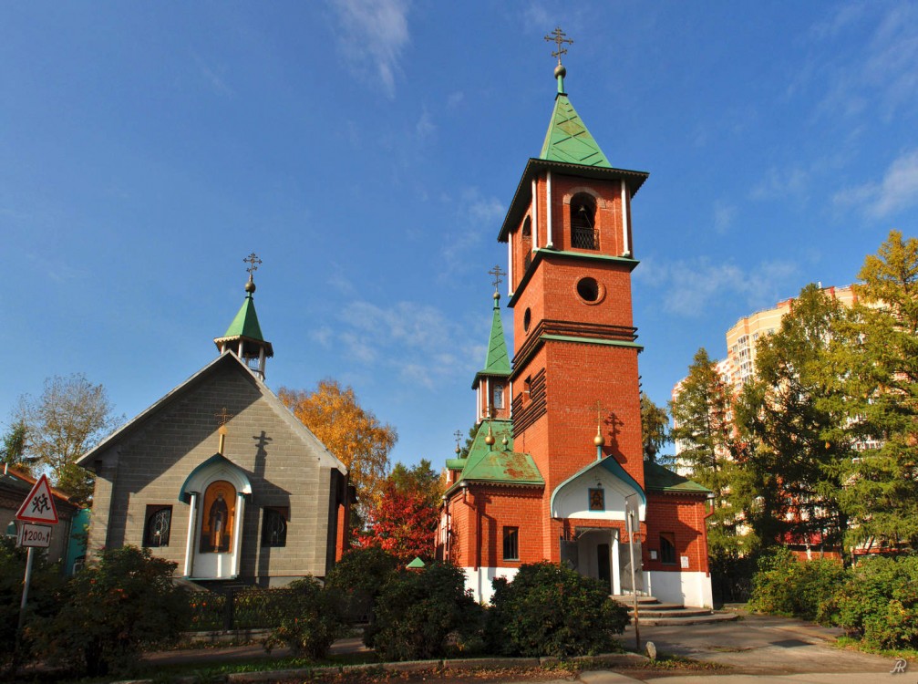 Церковь Сергия Радонежского, Томск (Томск, город, Томская область). фасады