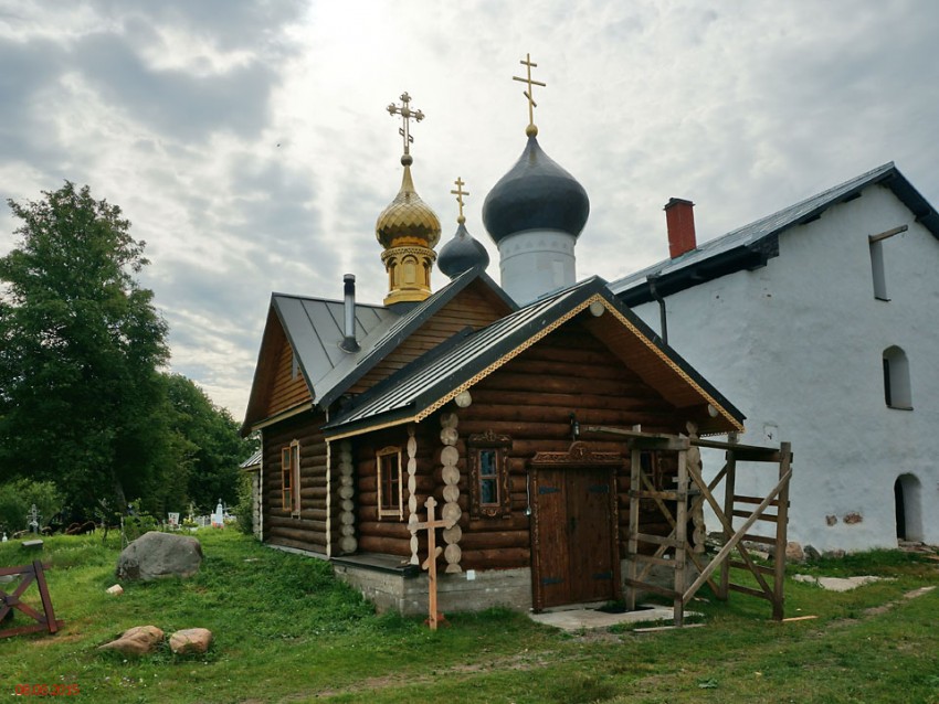 Николаевский Стороженский монастырь. Церковь Киприана Стороженского (старая), Сторожно (Волховский район, Ленинградская область). фасады