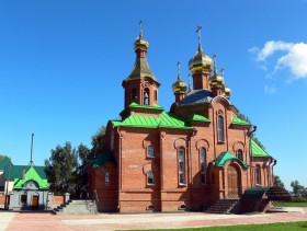 Кожевниково. Церковь Георгия Победоносца (новая)