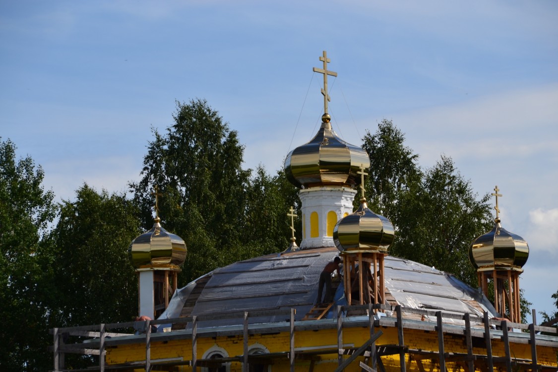 Кочеварский Погост. Церковь Рождества Пресвятой Богородицы. архитектурные детали