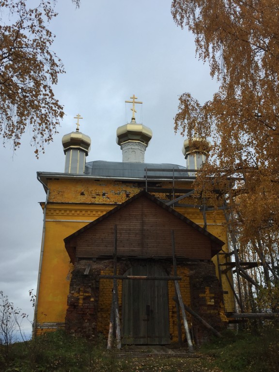 Церковь Рождества Пресвятой Богородицы, Кочеварский Погост (Верховажский район, Вологодская область). архитектурные детали
