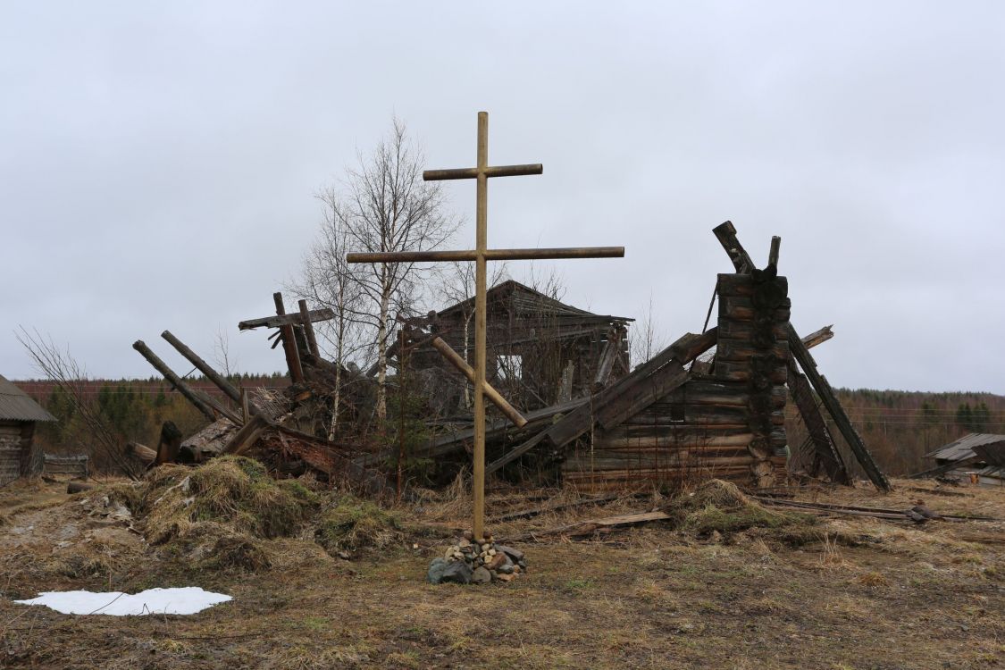 Церковь Михаила Архангела, Пелевиха (Тотемский район, Вологодская область). фасады