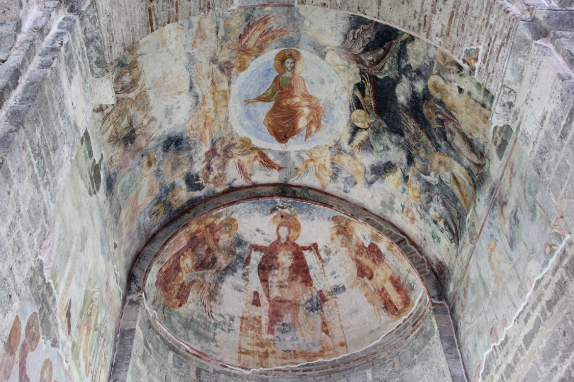Премудрости Божией, собор Софии, Трабзон (Трапезунд) (Трабзон, Турция). интерьер и убранство, фрески апсиды