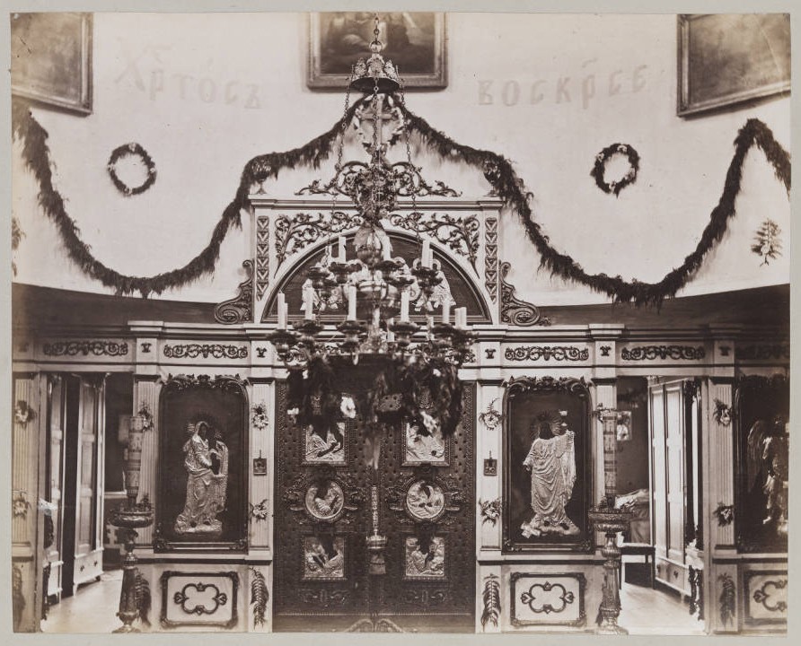 Ситка. Собор Михаила Архангела. архивная фотография, 1890-1899гг.