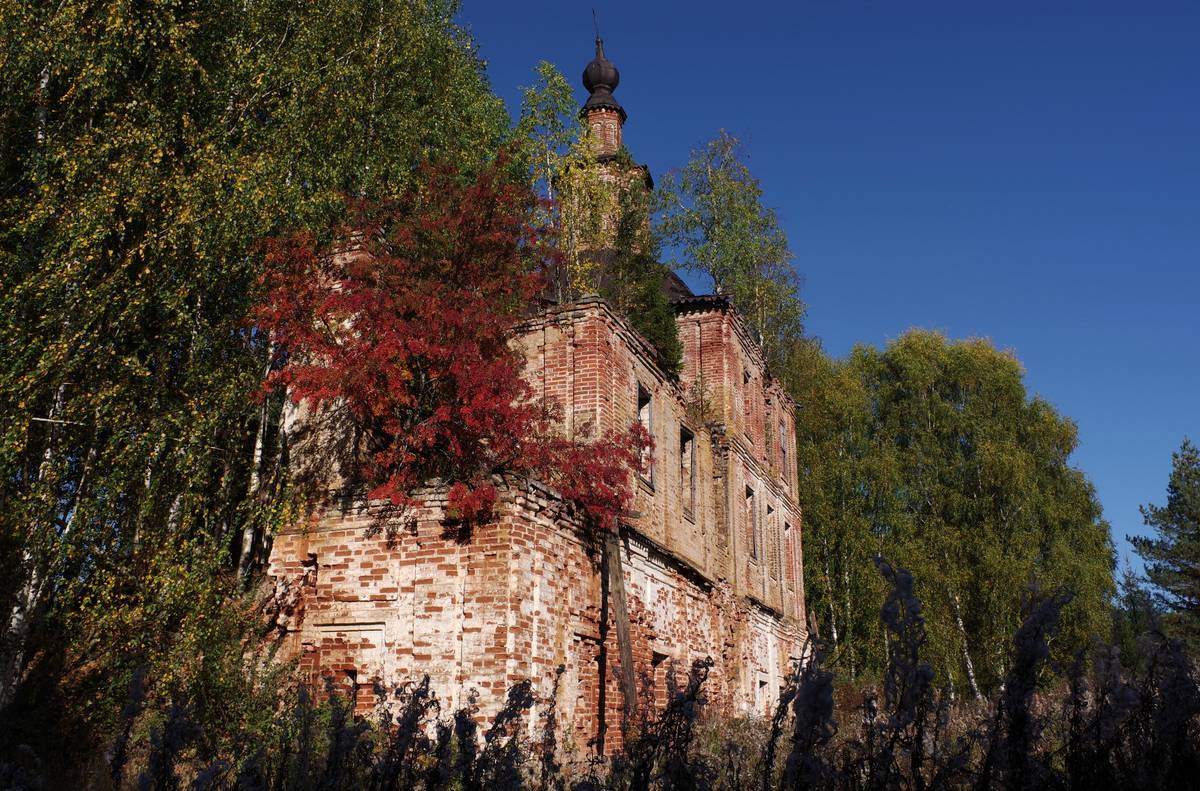 Церковь Николая Чудотворца, Викторово (Великоустюгский район, Вологодская область). фасады