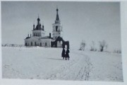 Церковь Рождества Пресвятой Богородицы, Фото 1941 г. с аукциона e-bay.de<br>, Рогачёво, Ржевский район и г. Ржев, Тверская область