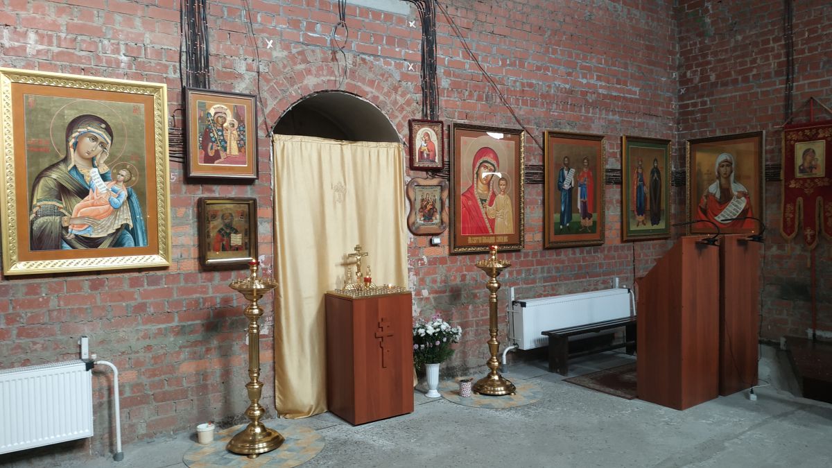 Церковь Илии Пророка, Шагол (Челябинск, город, Челябинская область). интерьер и убранство, Северная стена церкви Илии Пророка