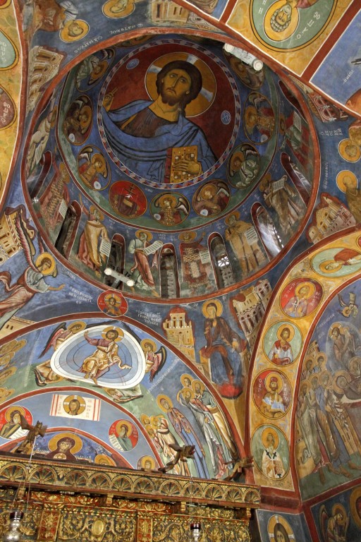 Церковь Пресвятой Богородицы Арака, Лагудера (Никосия, Кипр). интерьер и убранство, купол